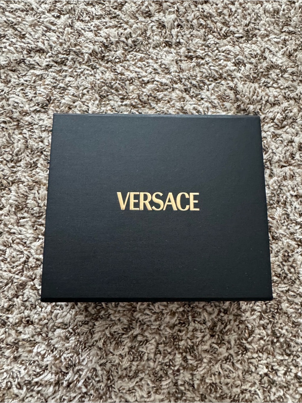 Versace Black Box with Gold Logo -7*6
